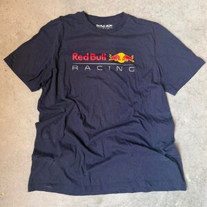 Red Bull Racing T-Shirt Navy Blue Short Sleeve Tee
